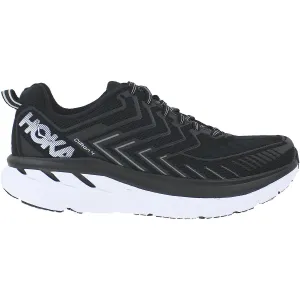 Women's Hoka One One Clifton 4 Black/White Mesh