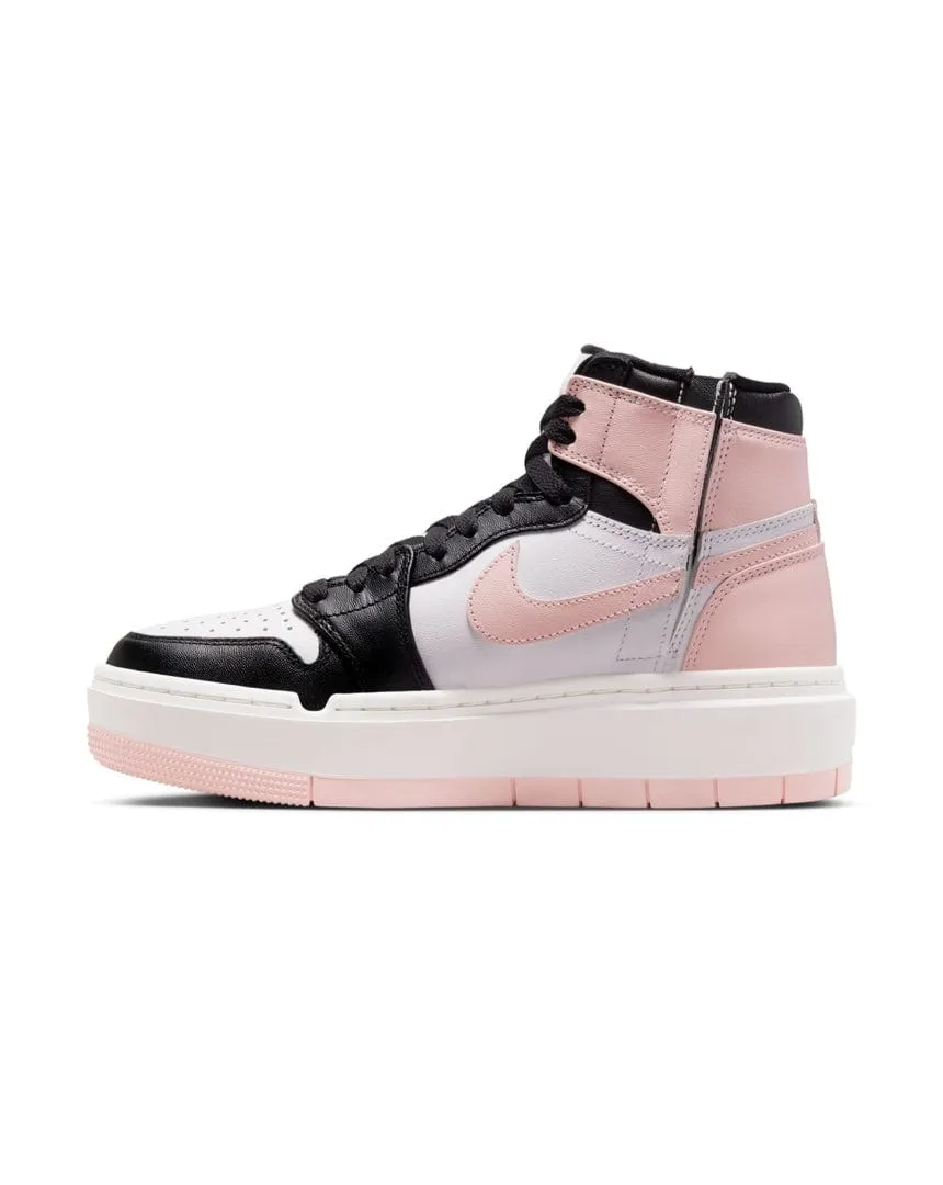 Women's Jordan 1 Elevate High - Black / Atmosphere - White - Sail