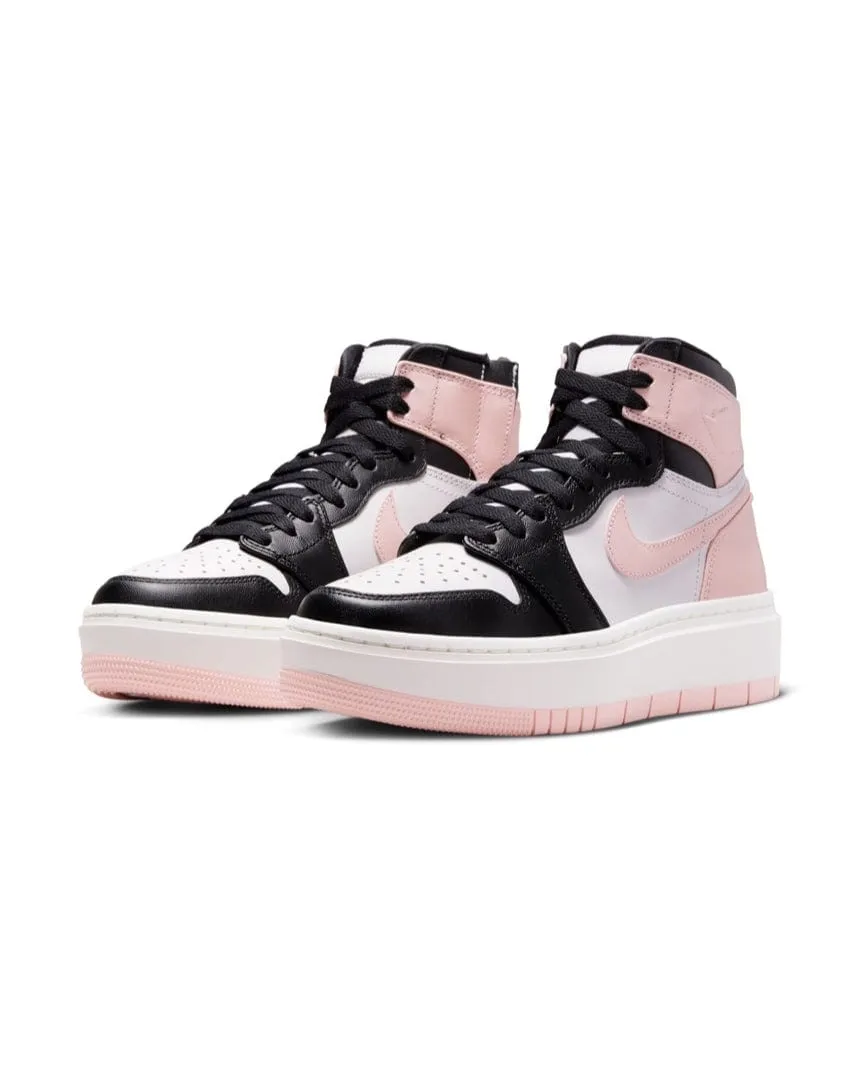 Women's Jordan 1 Elevate High - Black / Atmosphere - White - Sail