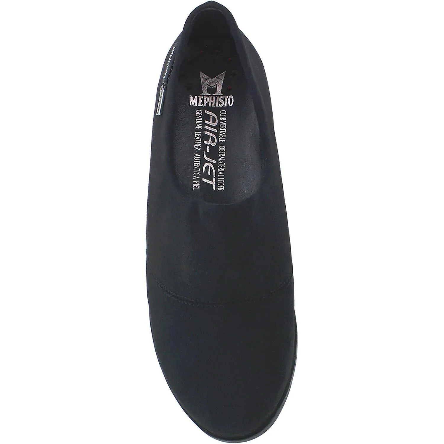 Women's Mephisto Molly GT Black Stretch Fabric