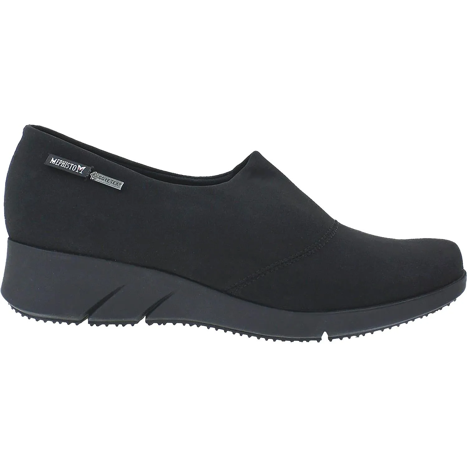 Women's Mephisto Molly GT Black Stretch Fabric