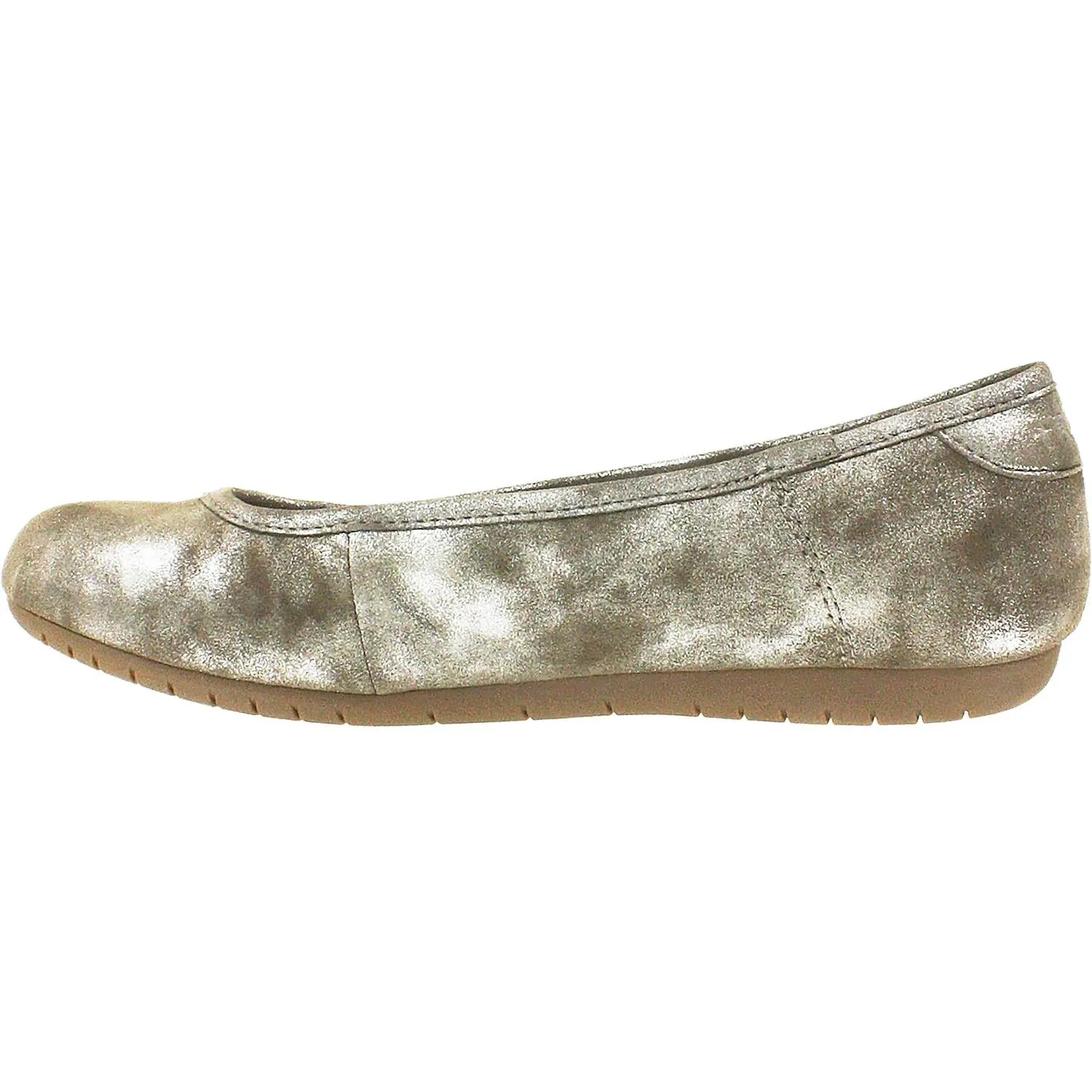 Women's Taos Rascal Taupe Metallic Leather