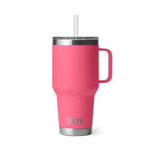 Yeti Rambler 35oz Mug With Straw Lid - Tropical Pink